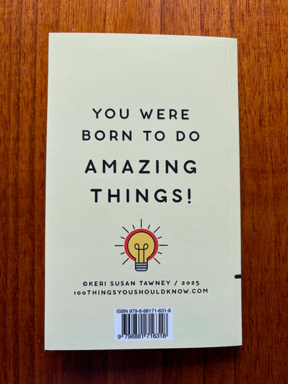 100 Things You Should Know As You Go To College – Soft Cover Pocket Book