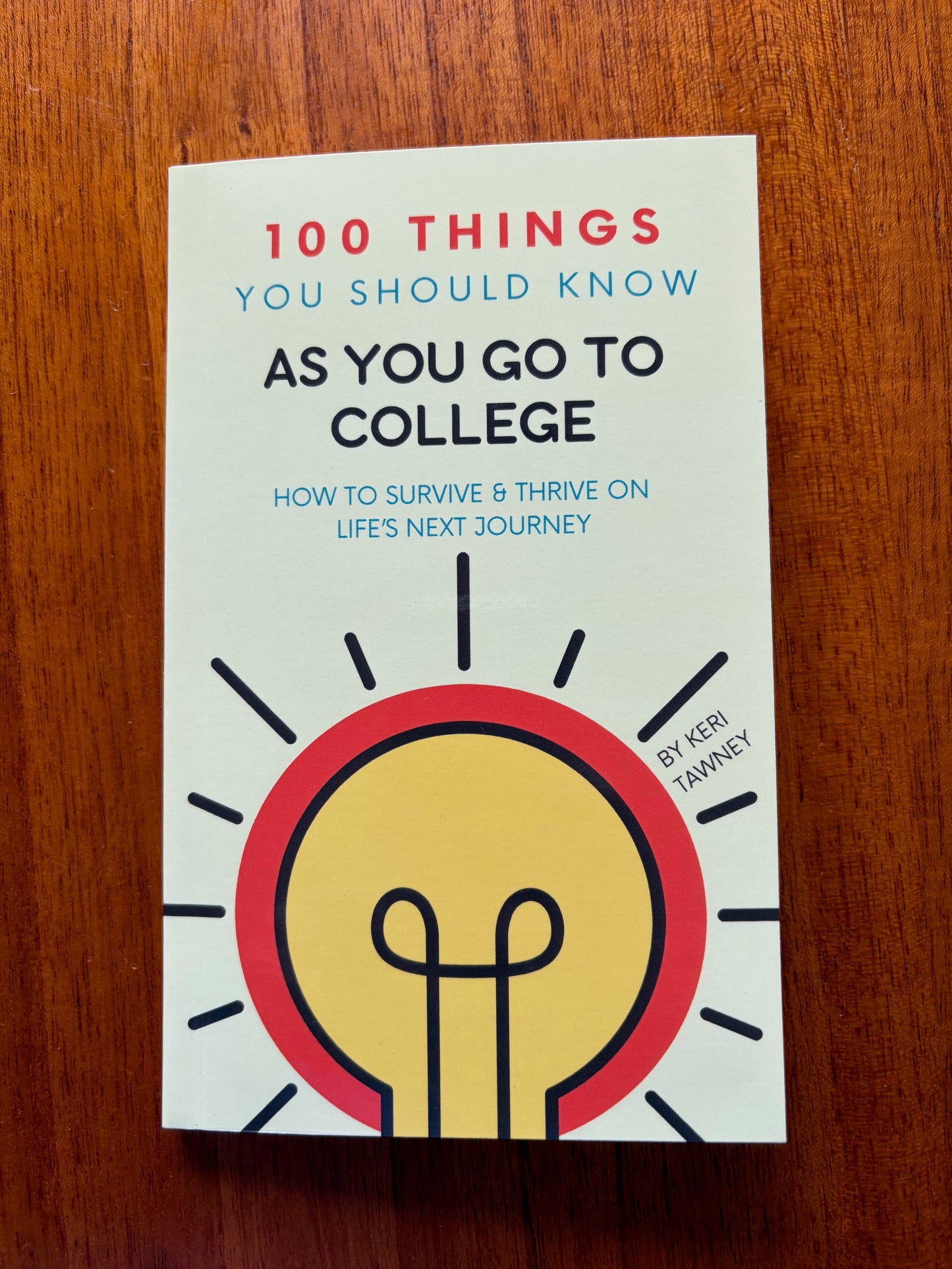 100 Things You Should Know As You Go To College – Soft Cover Pocket Book